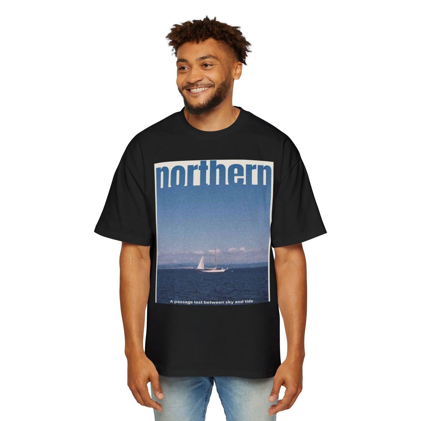 Northern Sail Tee — Vintage Coastal Graphic T-Shirt