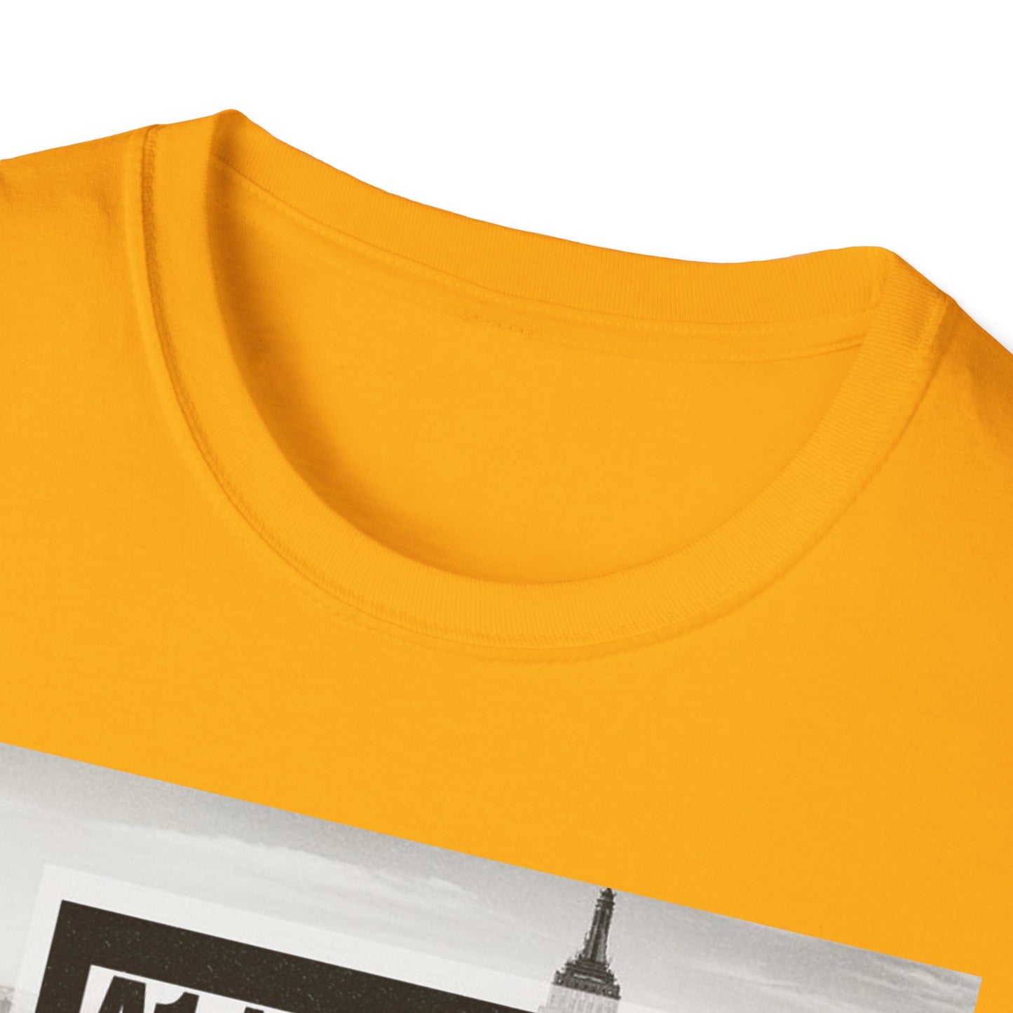 NYC Graphic Unisex Softstyle T-Shirt | Casual Wear, Street Style, Unique Gift, Travel Souvenir, City Life