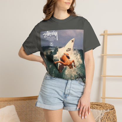 Surf Photo Tee — Vintage Surfer Graphic T-Shirt