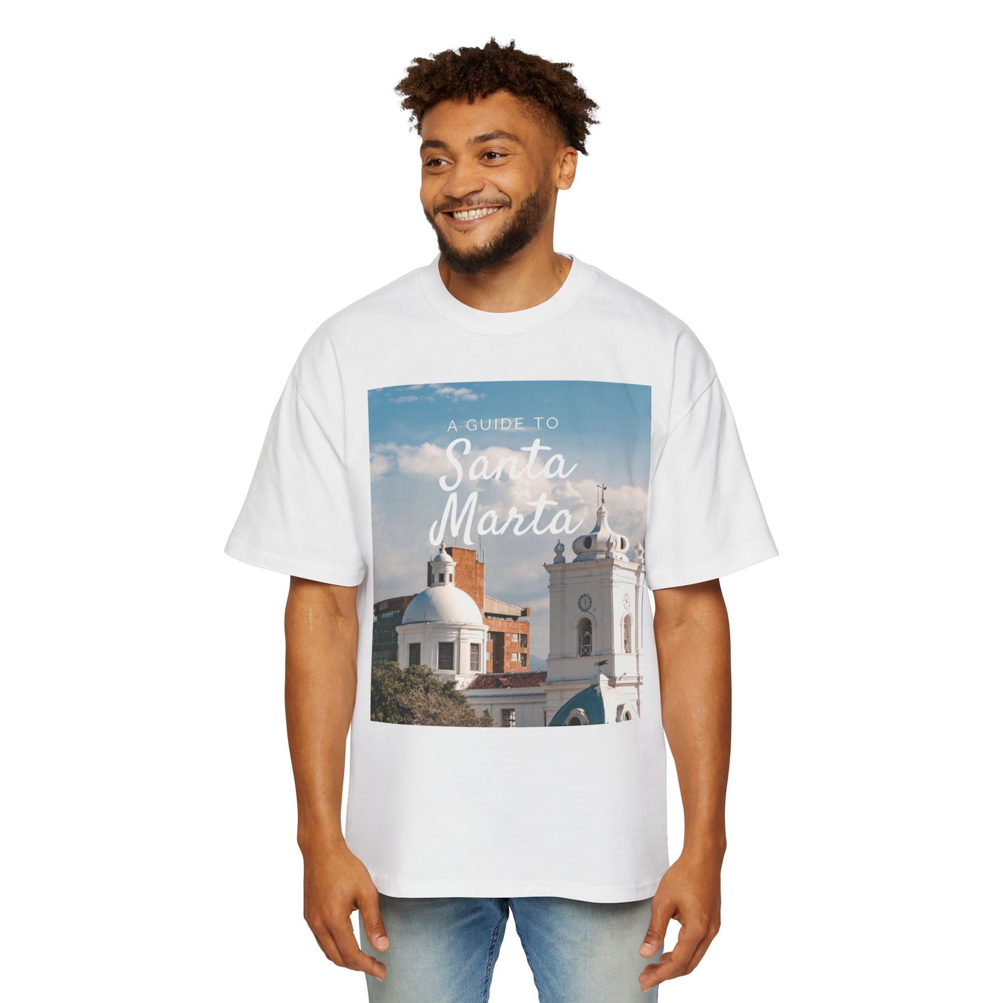 Santa Marta Travel Tee — Vintage Photo Guide T-Shirt