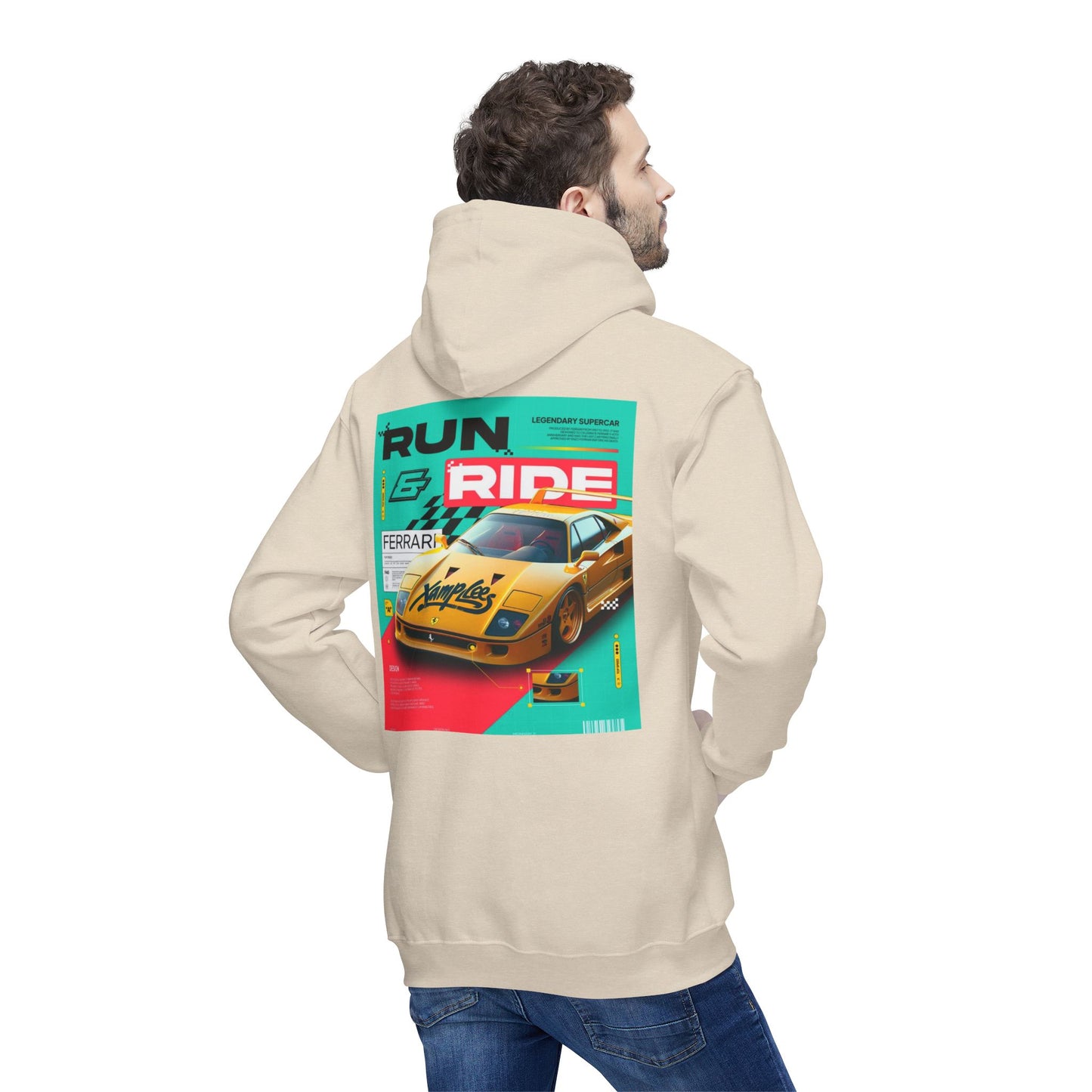 Unisex Hooded Sweatshirt, Made in US