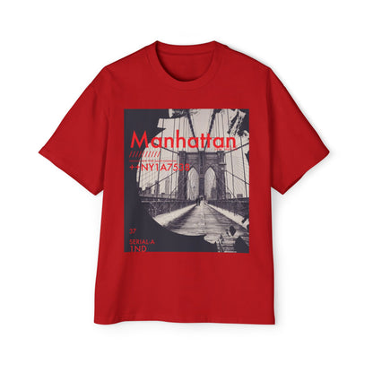 Manhattan Bridge Graphic Tee — Vintage NYC Photo Print