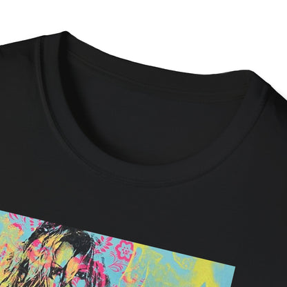 Artistic Unisex Softstyle T-Shirt - Vibrant Graphic Design for Creative Souls