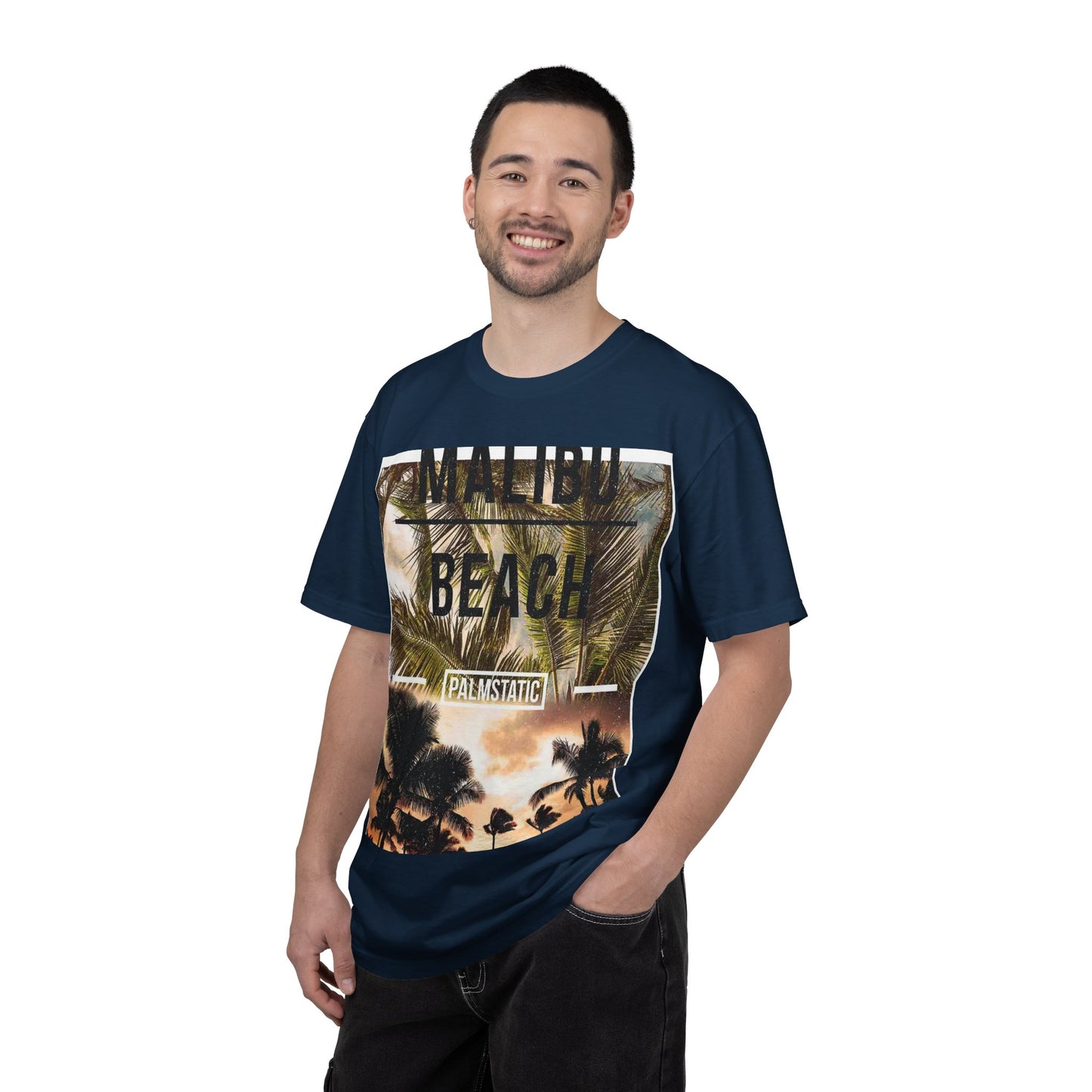 Malibu Beach Palm Photo T-Shirt