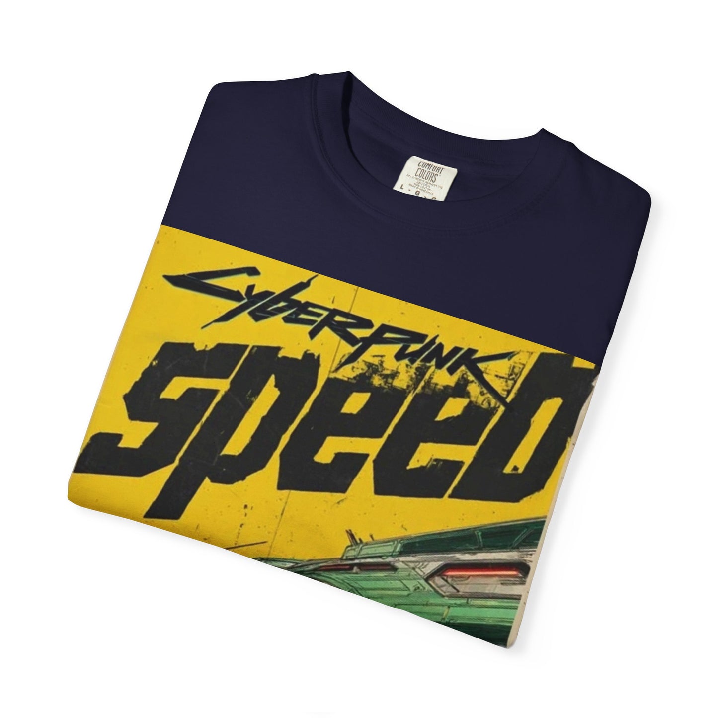 Cyberpunk Speed T-Shirt — Retro Racing Car Graphic Tee
