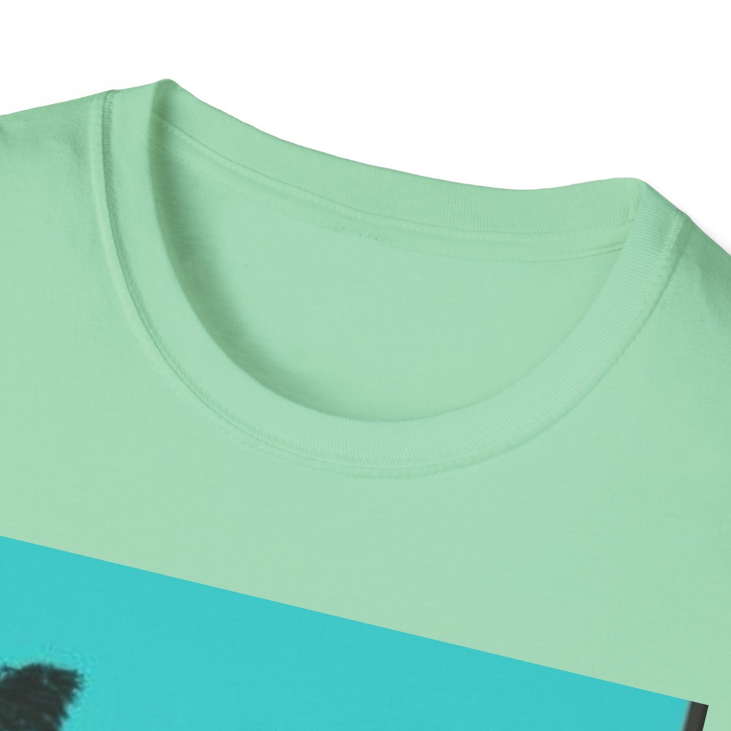 Tropical Palm Tree T-Shirt, Beach Vibes Tee, Summer Casual Wear, Vacation Top, Unisex Softstyle Shirt, Gift for Nature Lovers