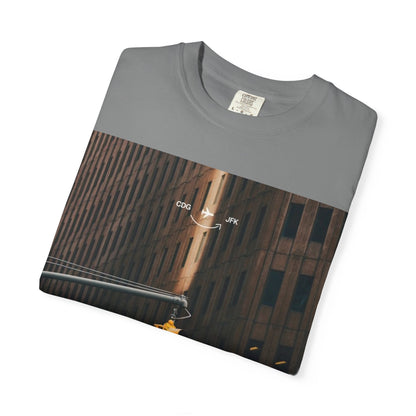 New York City Traffic Light Photo T‑Shirt — Urban Streetwear Tee