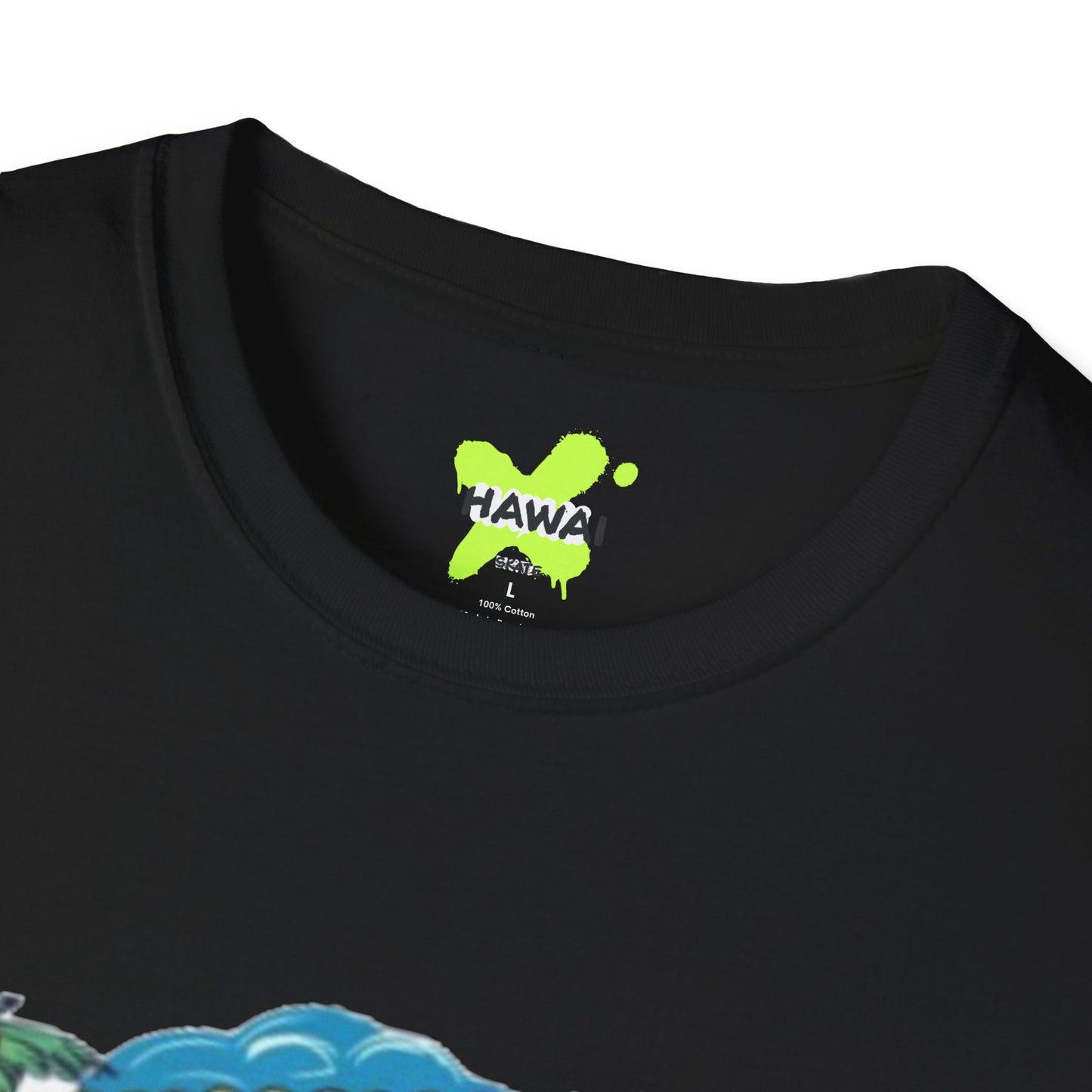 Summer Vibes Cat T-Shirt - Unisex Softstyle Tee for Relaxation and Fun