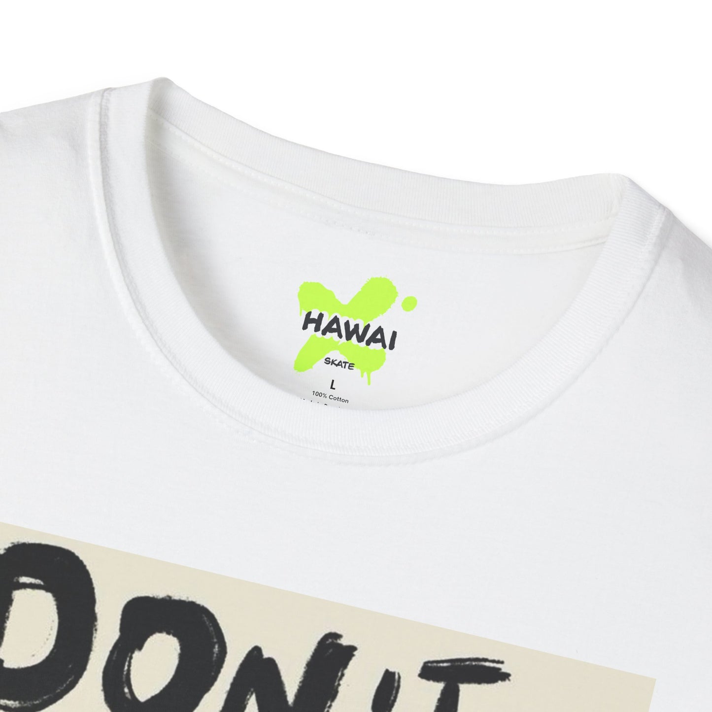 Inspirational Quote Unisex Softstyle T-Shirt - Don't Look Back