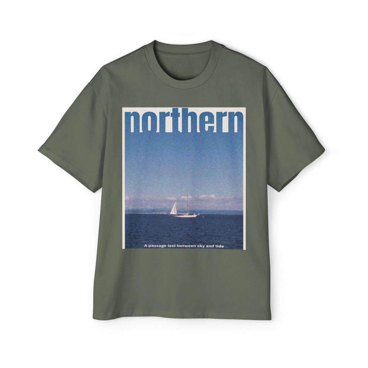 Northern Sail Tee — Vintage Coastal Graphic T-Shirt