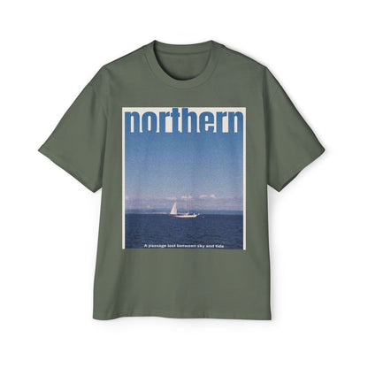 Northern Sail Tee — Vintage Coastal Graphic T-Shirt