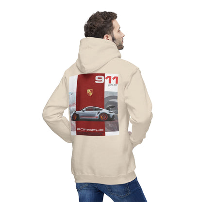 Porsche Graphic Hoodie, Made in USA, Unisex Sweatshirt, Car Lover Gift, Automotive Apparel, Driving Enthusiast Wear, Cool Casual