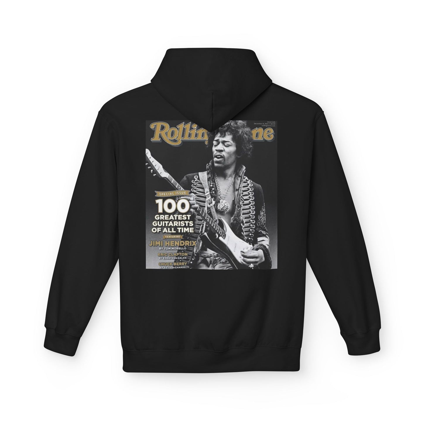 Jimi Hendrix Tribute Fleece Hoodie - Unisex Midweight Softstyle
