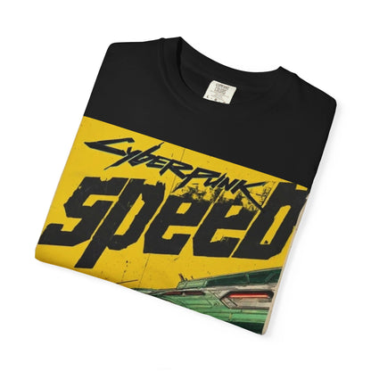 Cyberpunk Speed T-Shirt — Retro Racing Car Graphic Tee