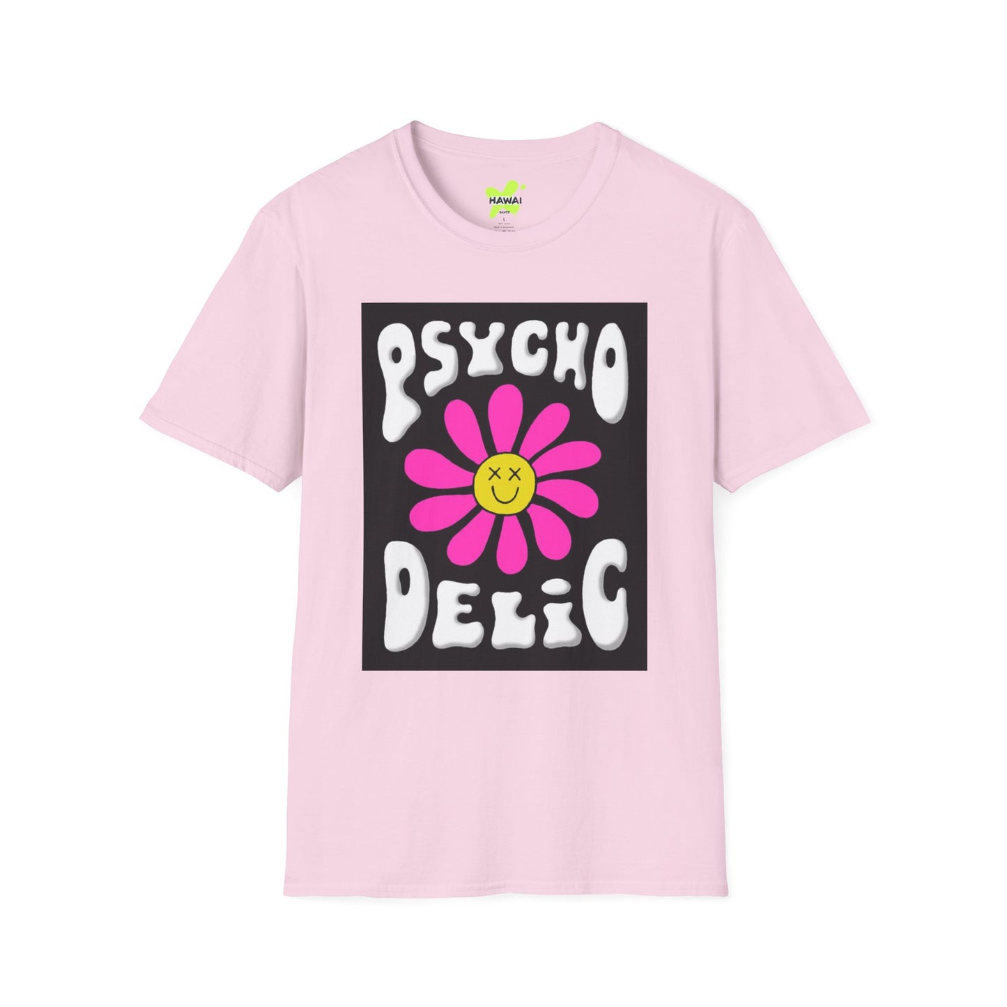 Psychedelic Flower Unisex Softstyle T-Shirt