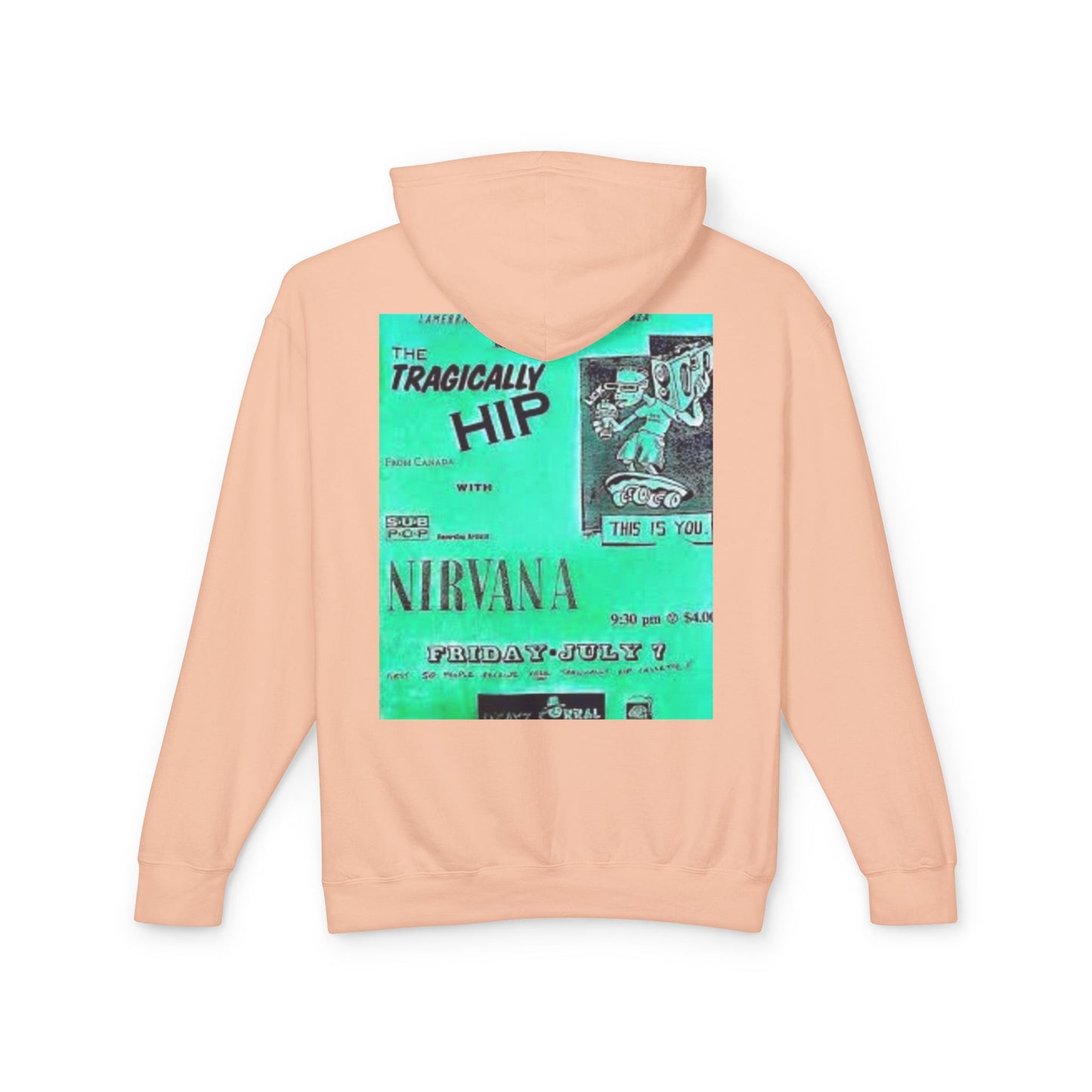 Unisex Lightweight Hooded Sweatshirt