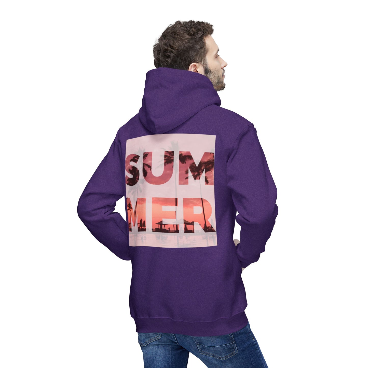 Summer Vibes Unisex Hooded Sweatshirt - Made in the USA