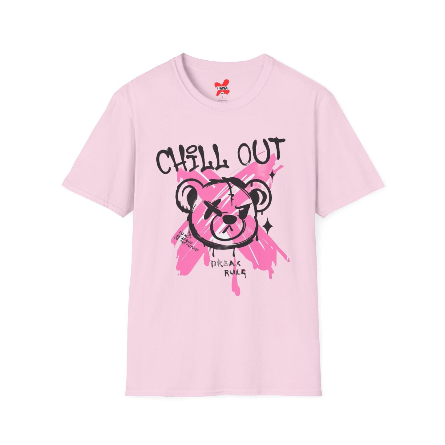Chill Out Bear Graphic Tee for Relaxed Vibes