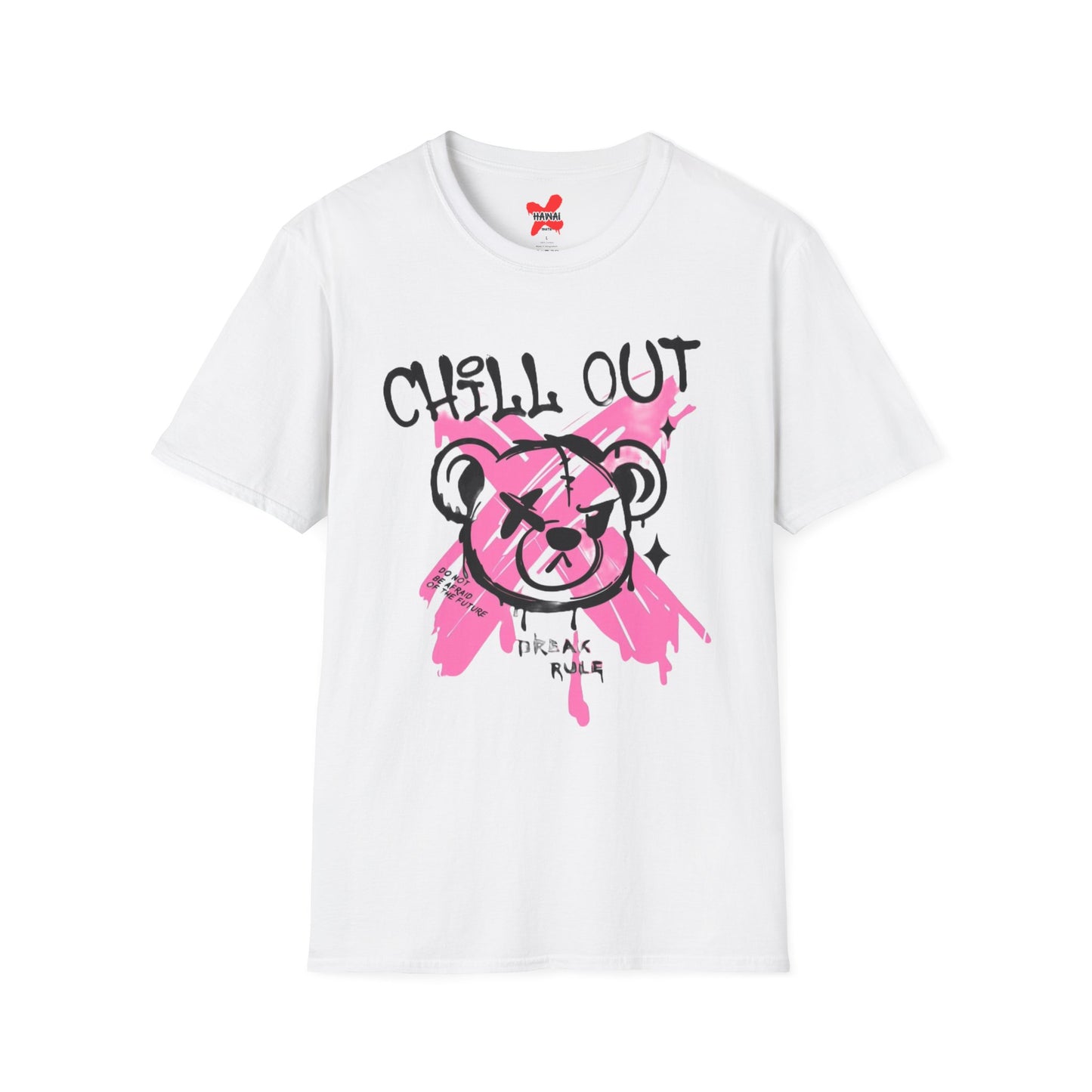 Chill Out Bear Graphic Tee for Relaxed Vibes