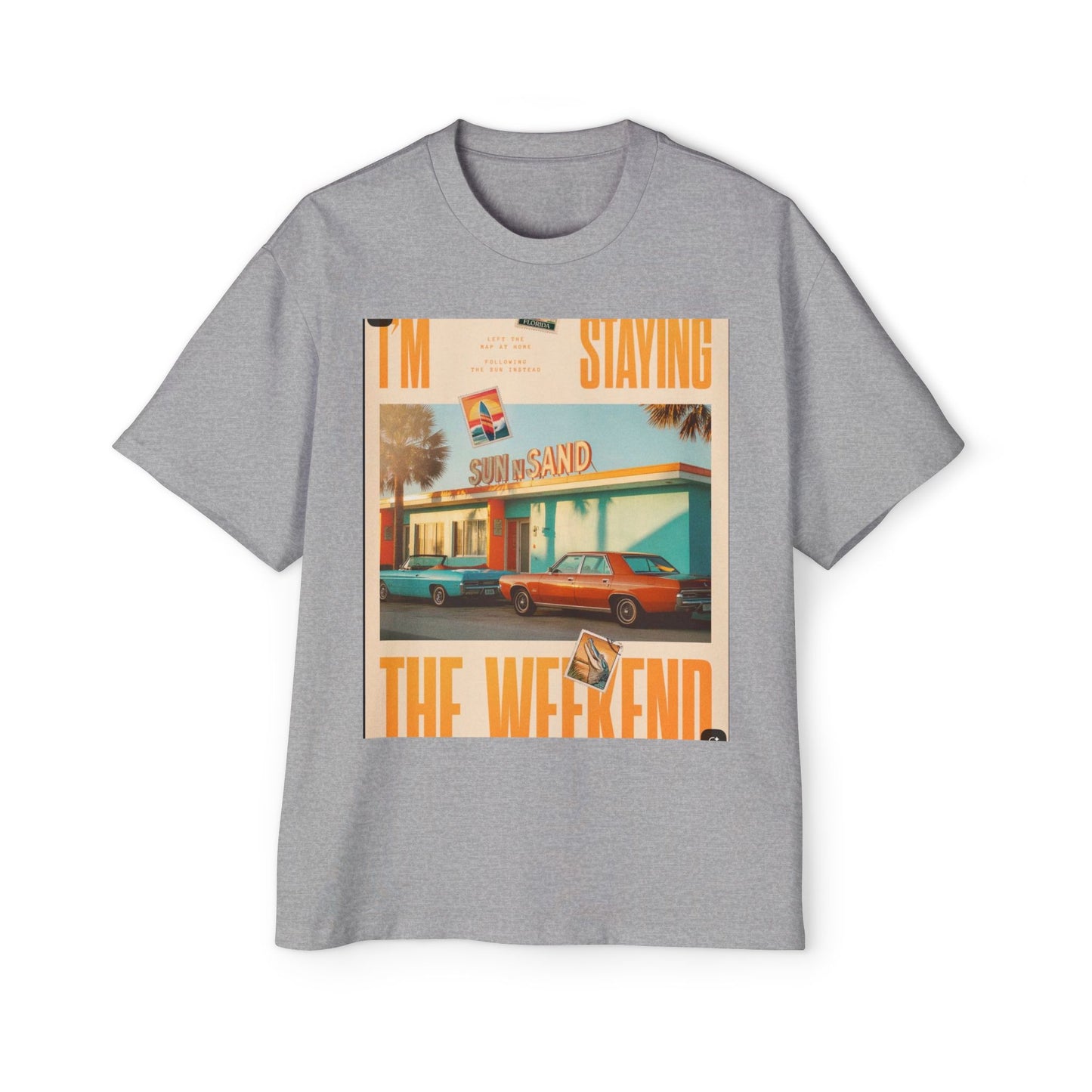 Weekend Vibes Tee — "I'm Staying the Weekend" Retro Diner Graphic T-Shirt