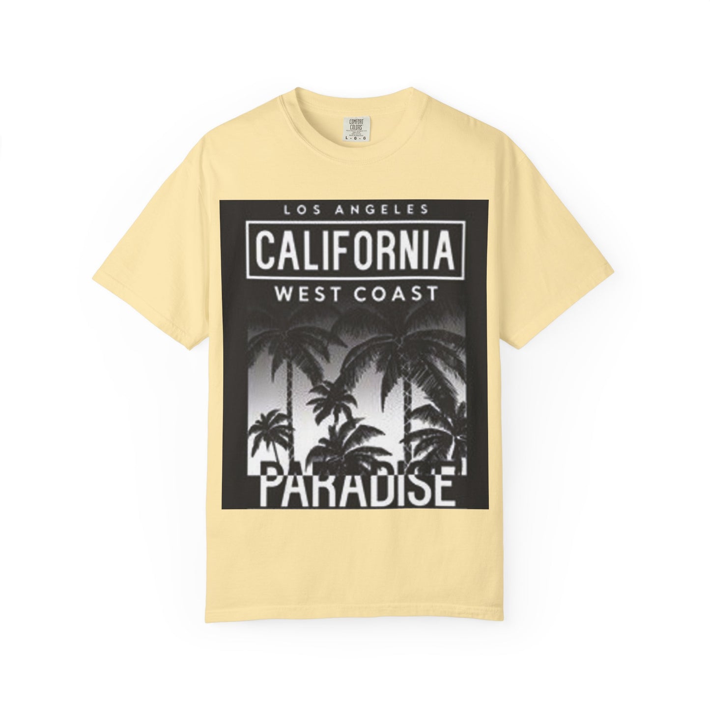 West Coast Paradise T-Shirt, Unisex Graphic Tee, California Style Shirt, Summer Vibes Top, Beachwear, Travel Souvenir