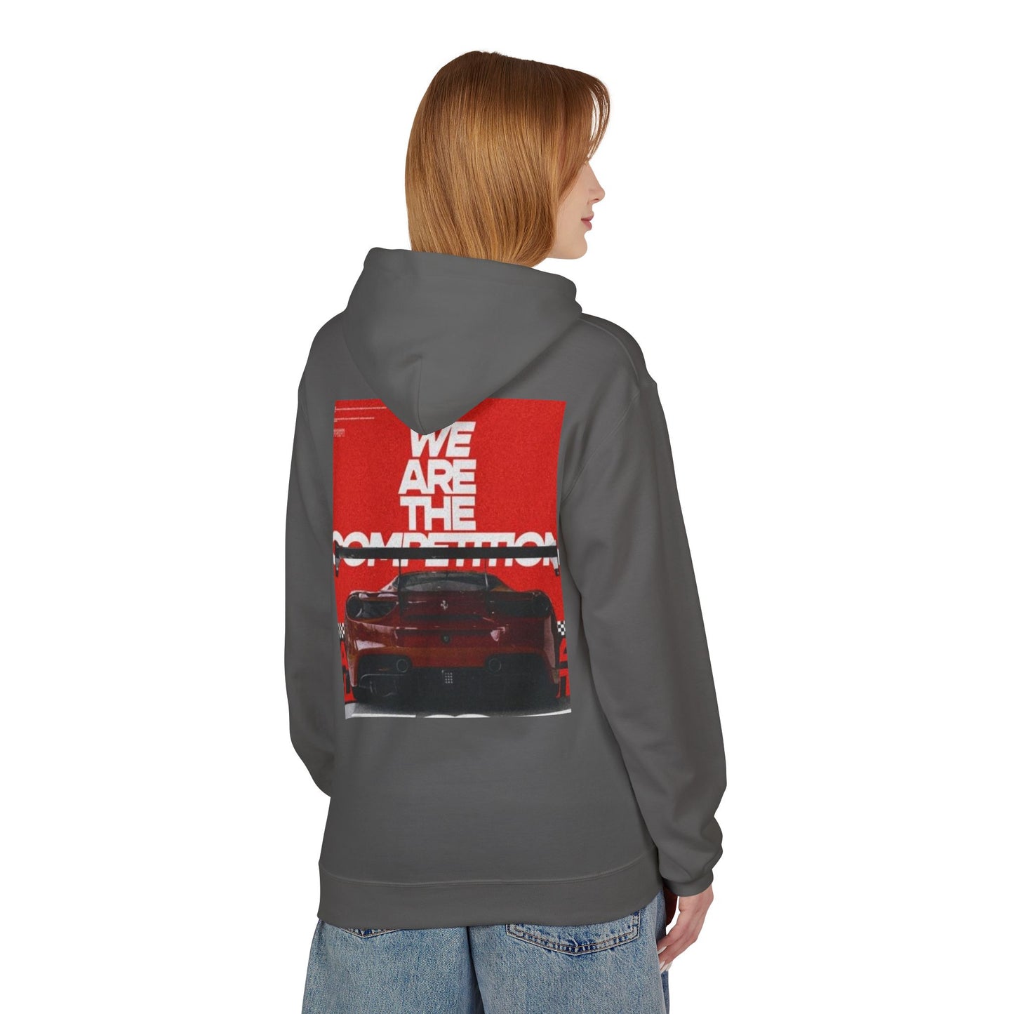 Unisex Fleece Hoodie - 'We Are The Competition' Car Design