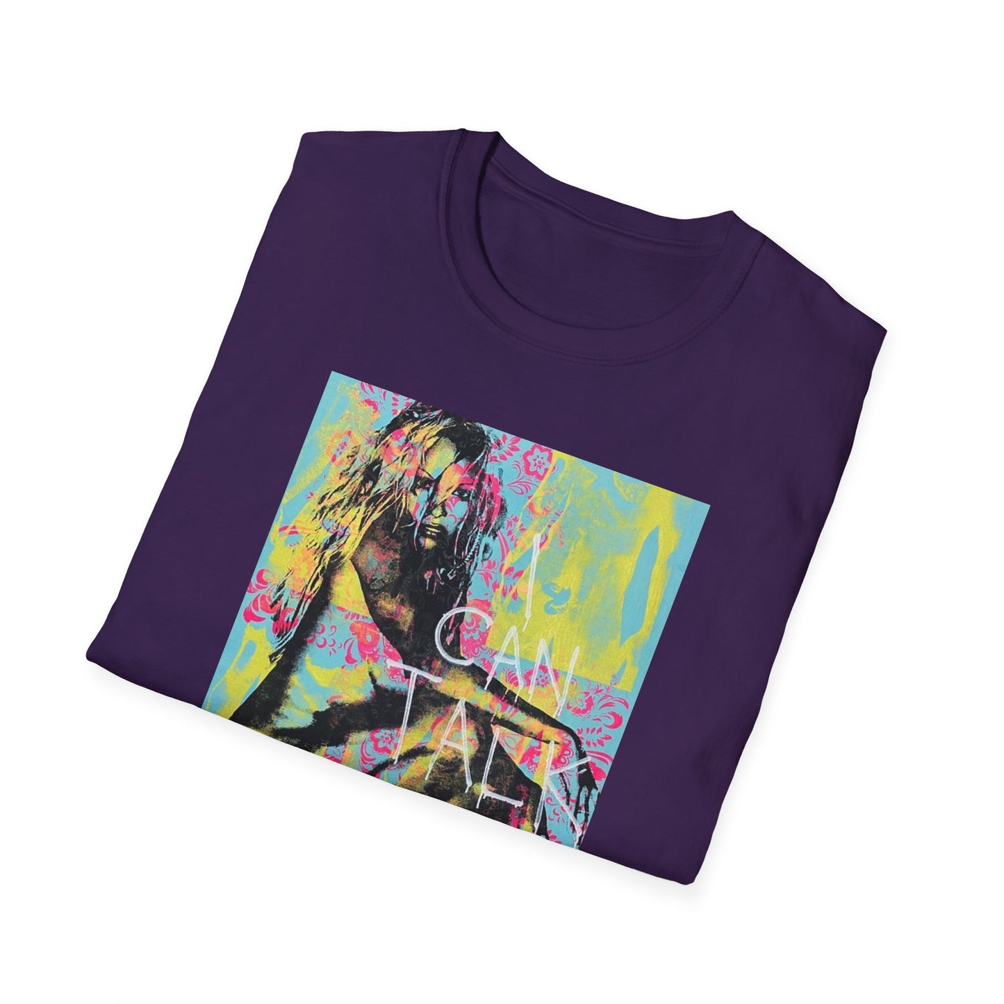 Artistic Unisex Softstyle T-Shirt - Vibrant Graphic Design for Creative Souls