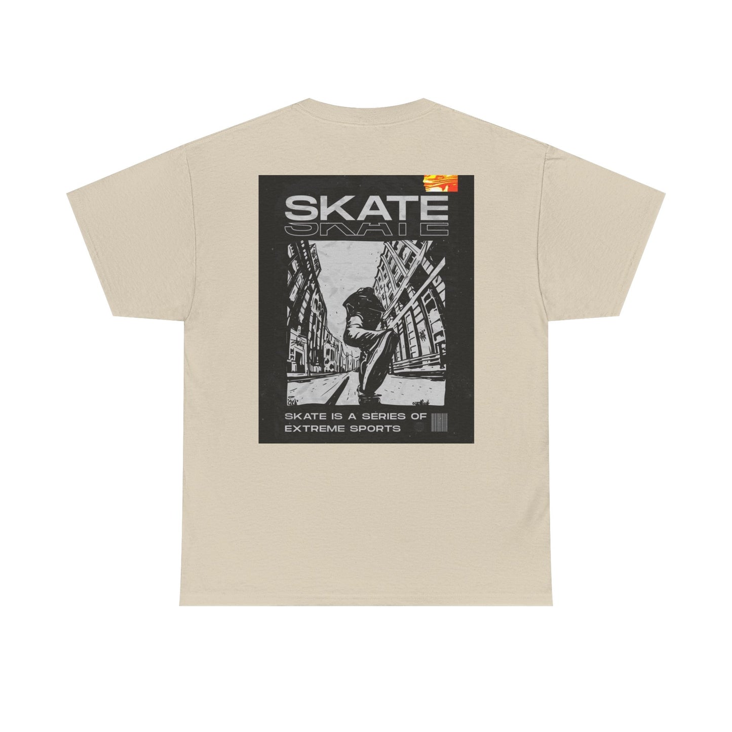 Skate Graphic Tee — Urban Skateboard Poster Shirt