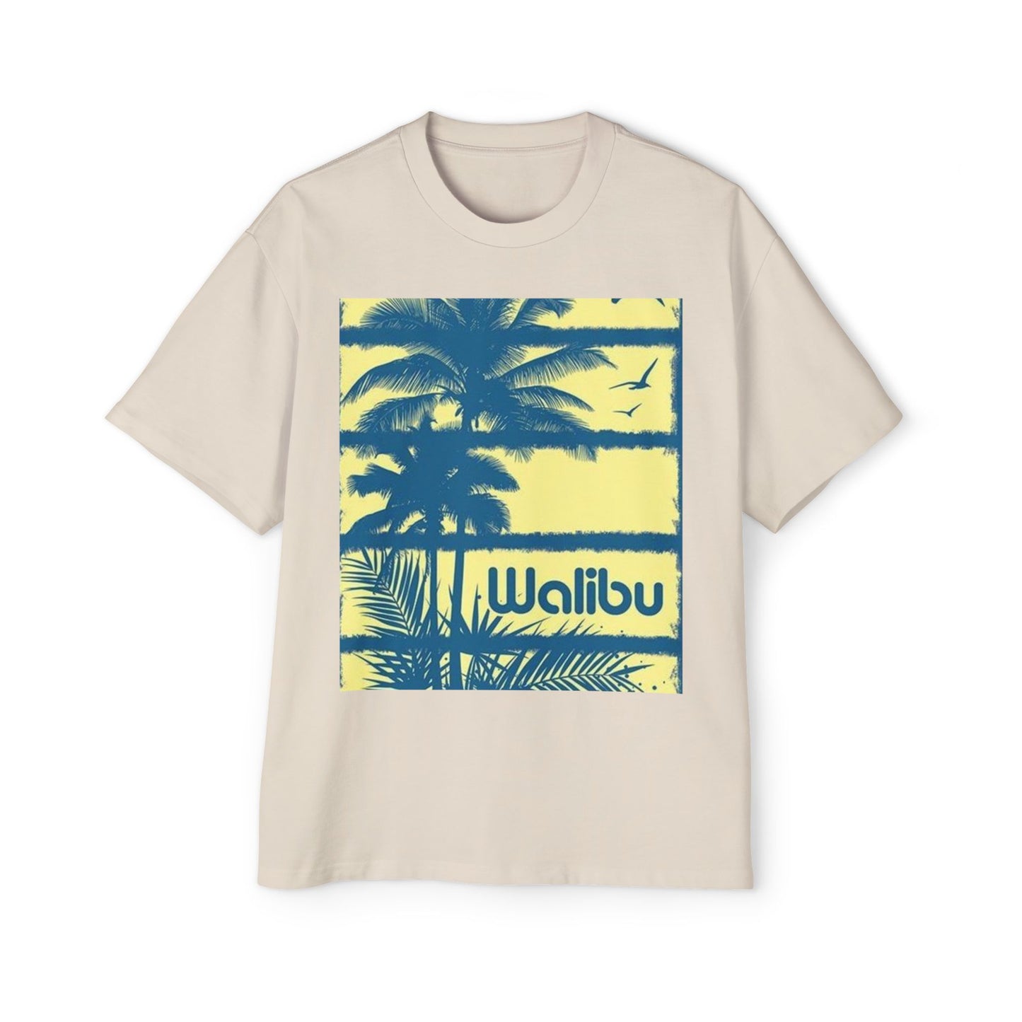 Malibu Palm Tee — Vintage Surf Graphic T-Shirt