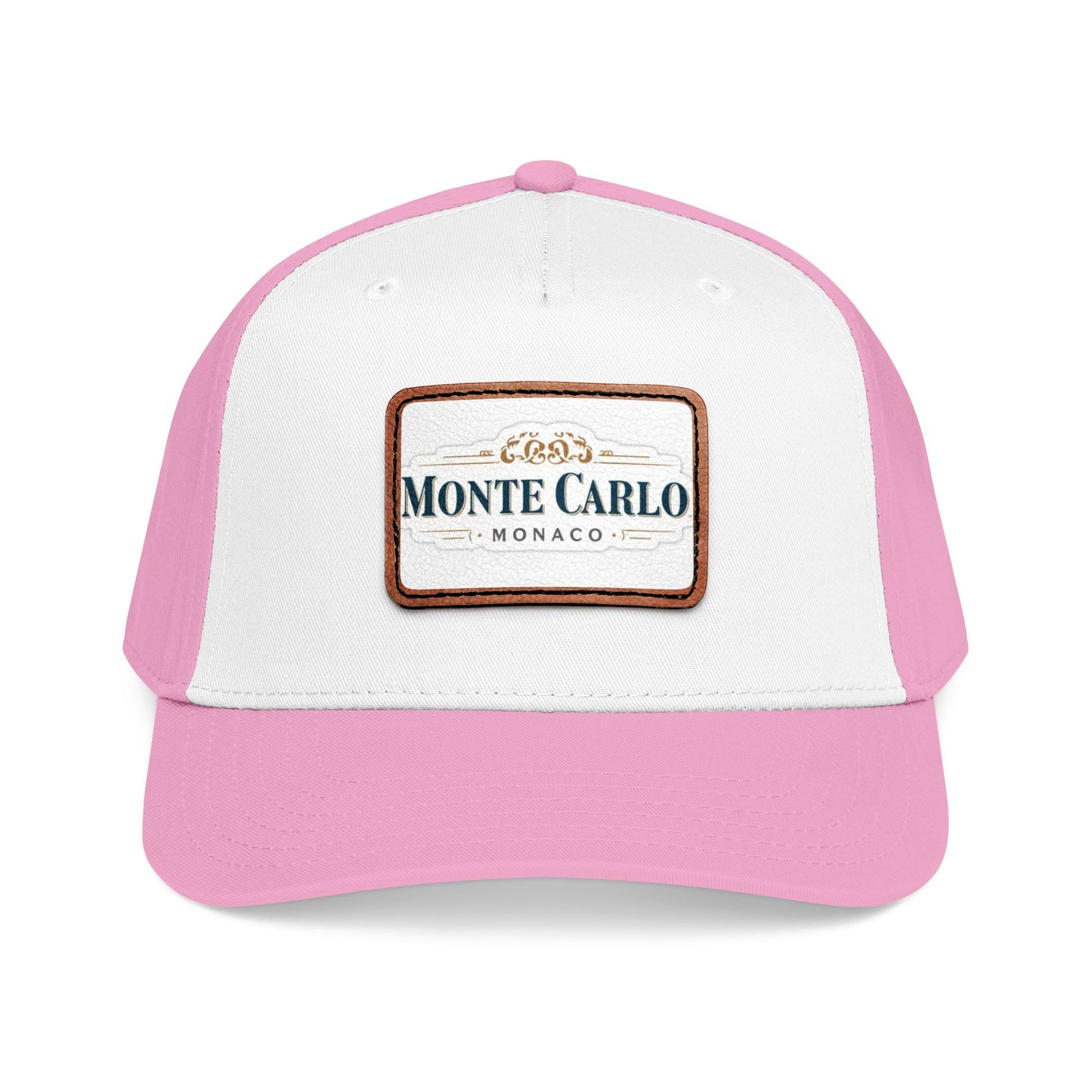Monte Carlo Leather Patch Baseball Cap