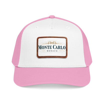 Monte Carlo Leather Patch Baseball Cap