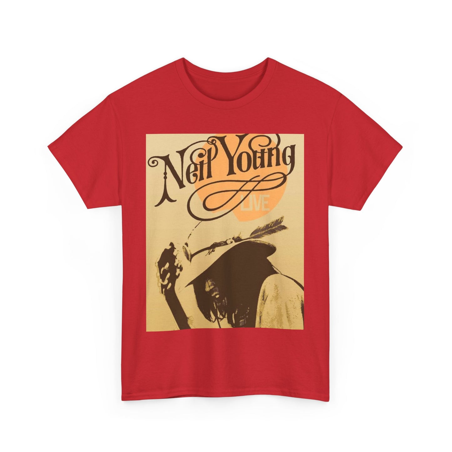 Vintage Rock Band T-Shirt featuring Neil Young, Music Lover Gift, Concert Apparel, Unisex Style, Retro Graphic Tee
