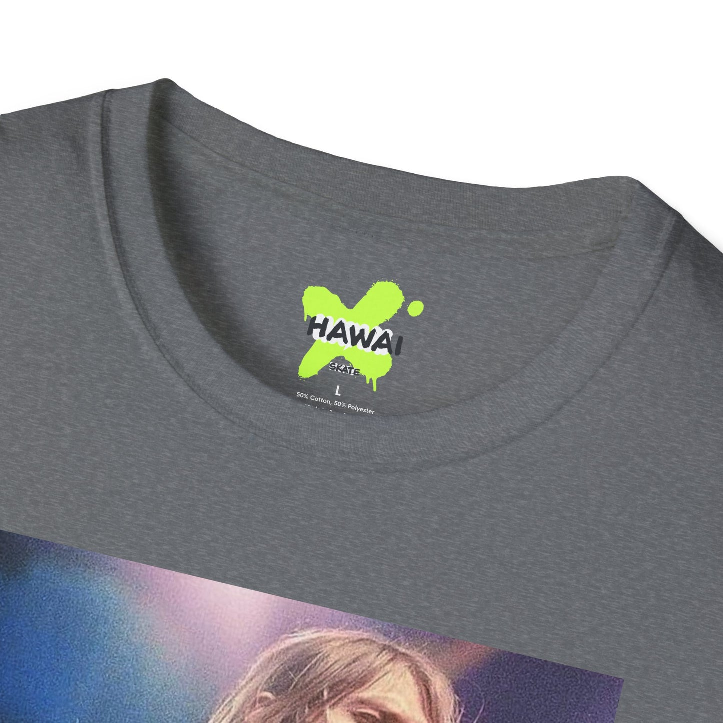 Kurt Cobain Unisex Softstyle T-Shirt - Retro Grunge Band Tee