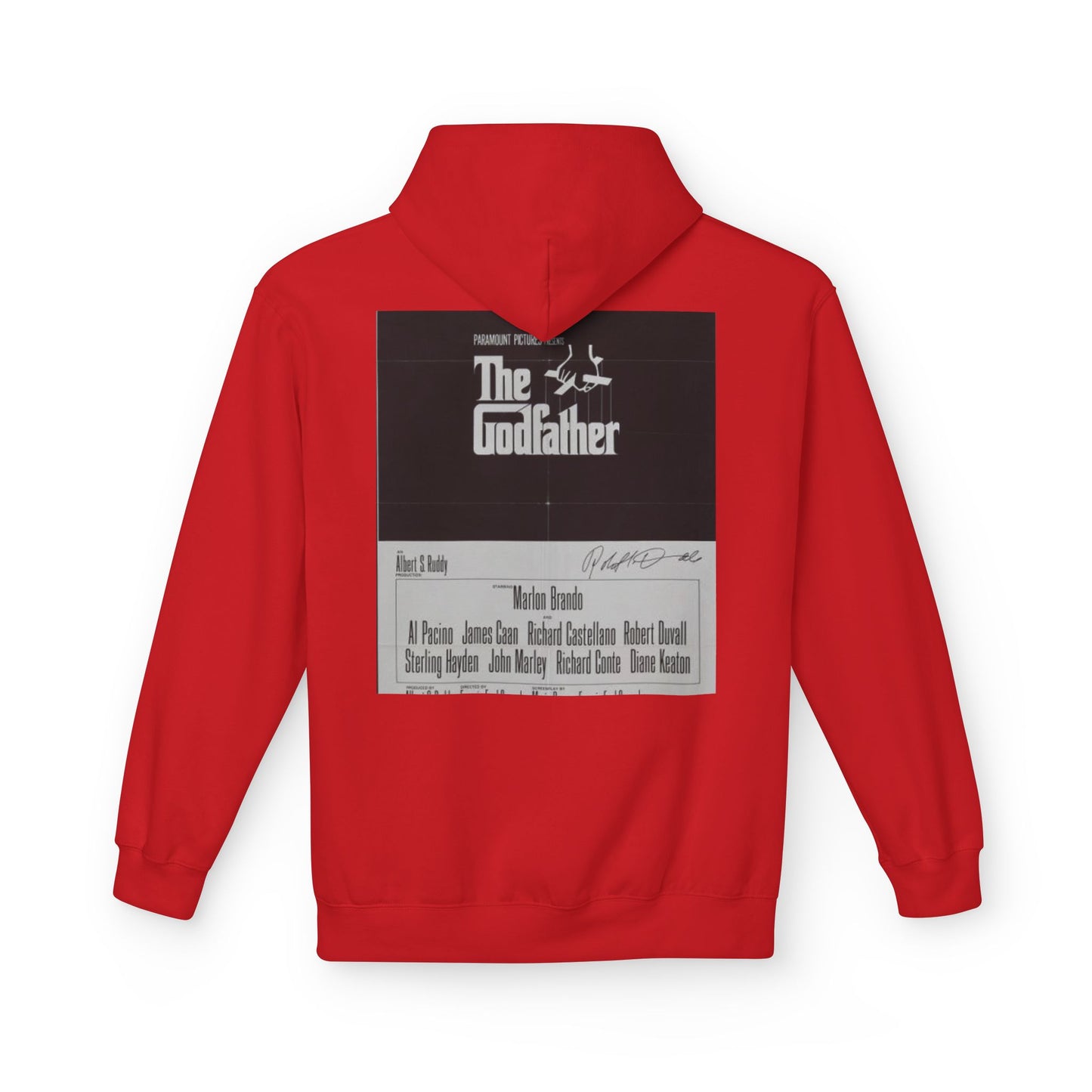 Unisex Godfather Movie Hoodie - Midweight Softstyle Fleece Pullover for Film Lovers