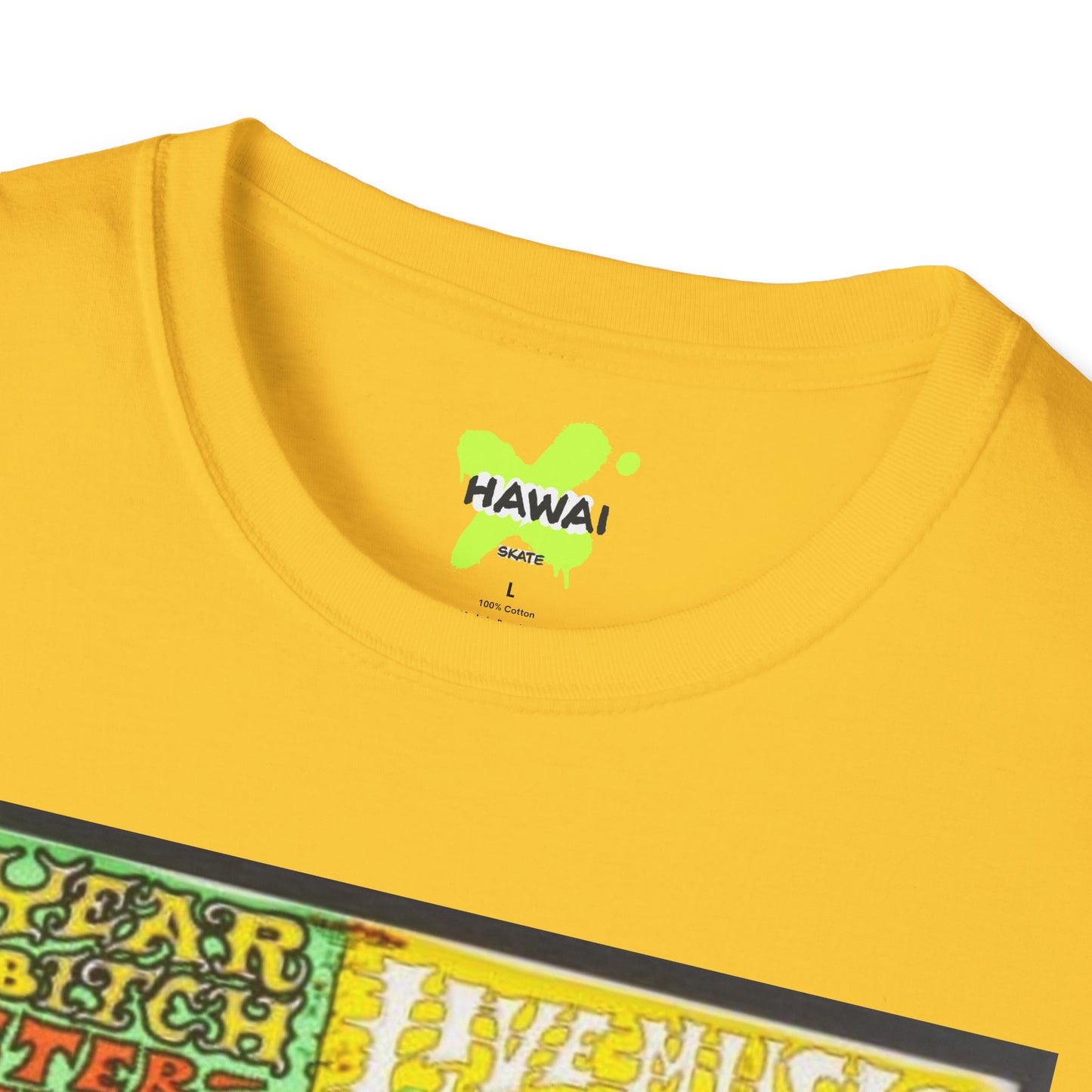 Retro Music Festival Unisex Softstyle T-Shirt - Vibrant Graphic Design