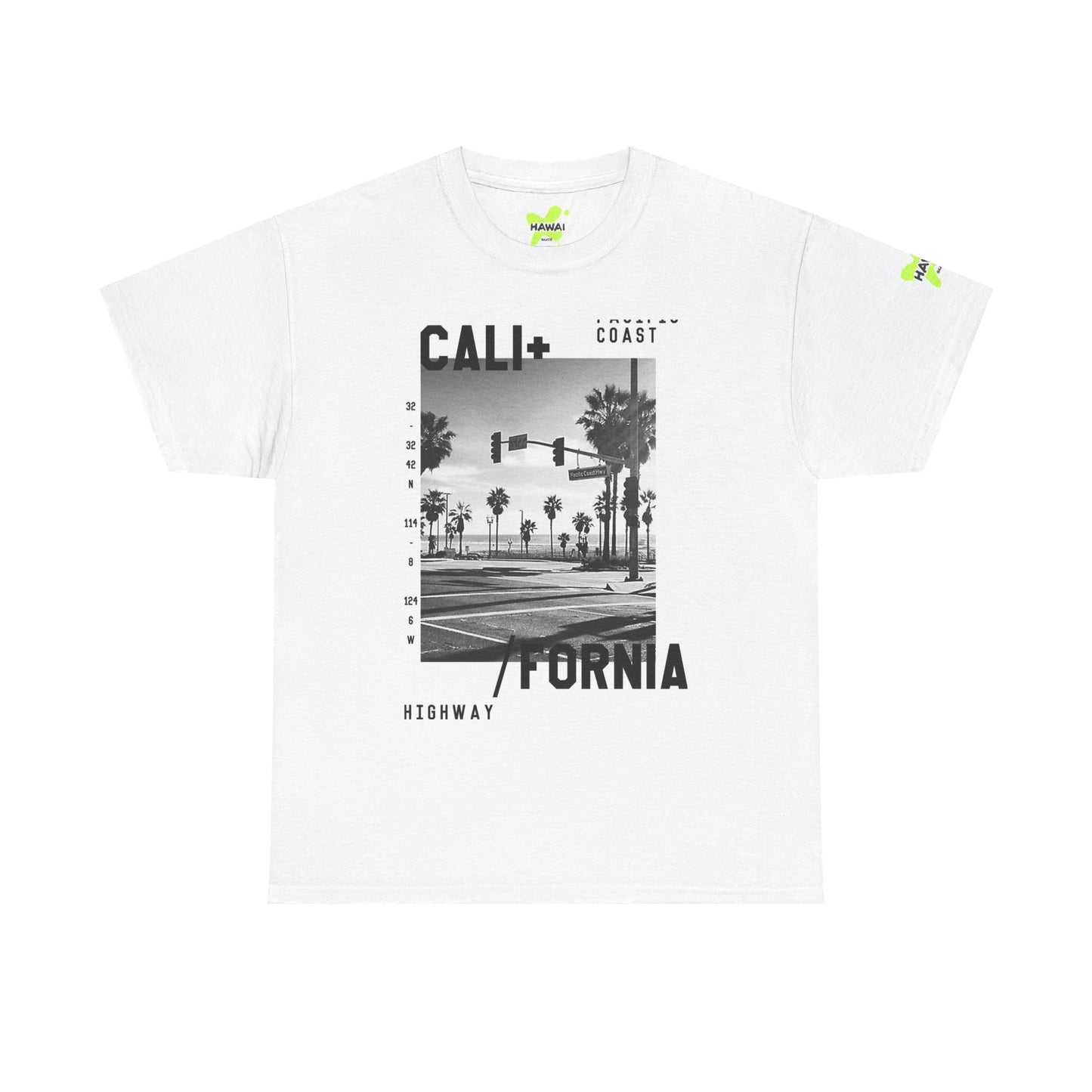 California Highway Graphic Unisex Heavy Cotton Tee
