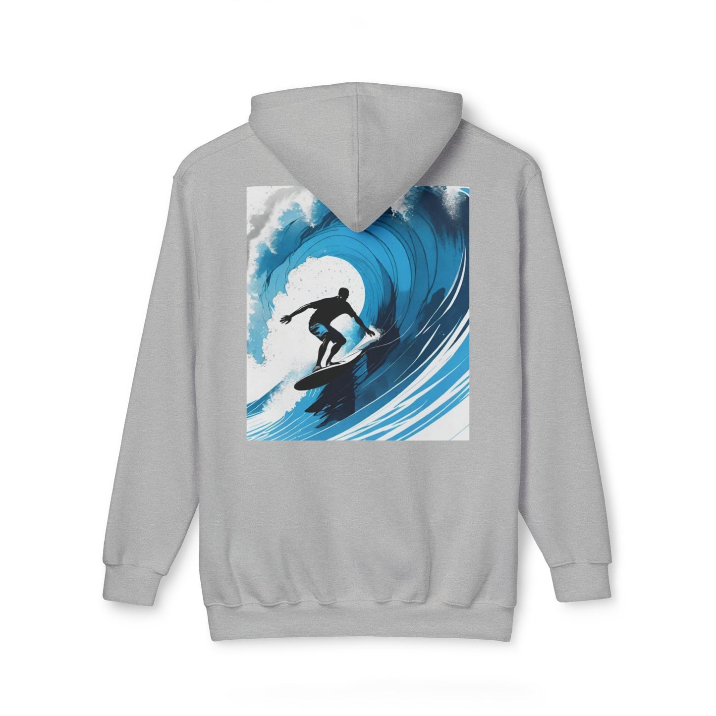 Surfing Wave Unisex Hoodie - Made in US