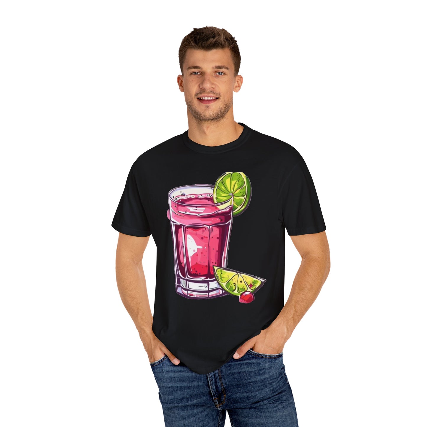 Tropical Cocktail T-Shirt - Fun Summer Vibe Unisex Tee