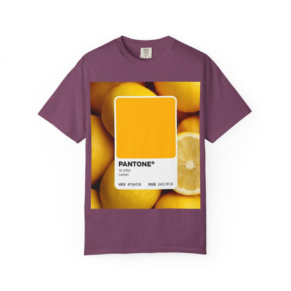 Pantone Lemon Print T-Shirt