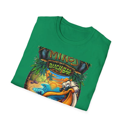 Beach Bar Vibes Unisex Softstyle T-Shirt - Perfect for Summer Fun and Relaxation