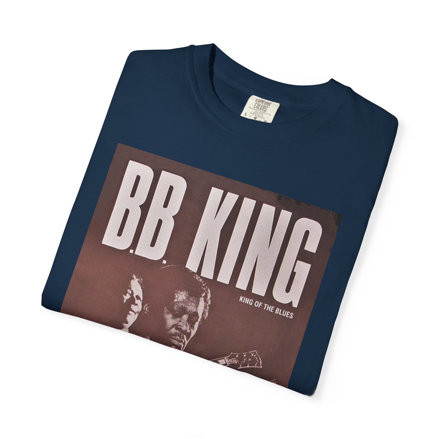BB King Tribute Unisex Garment-Dyed T-Shirt - King of the Blues Graphic Tee