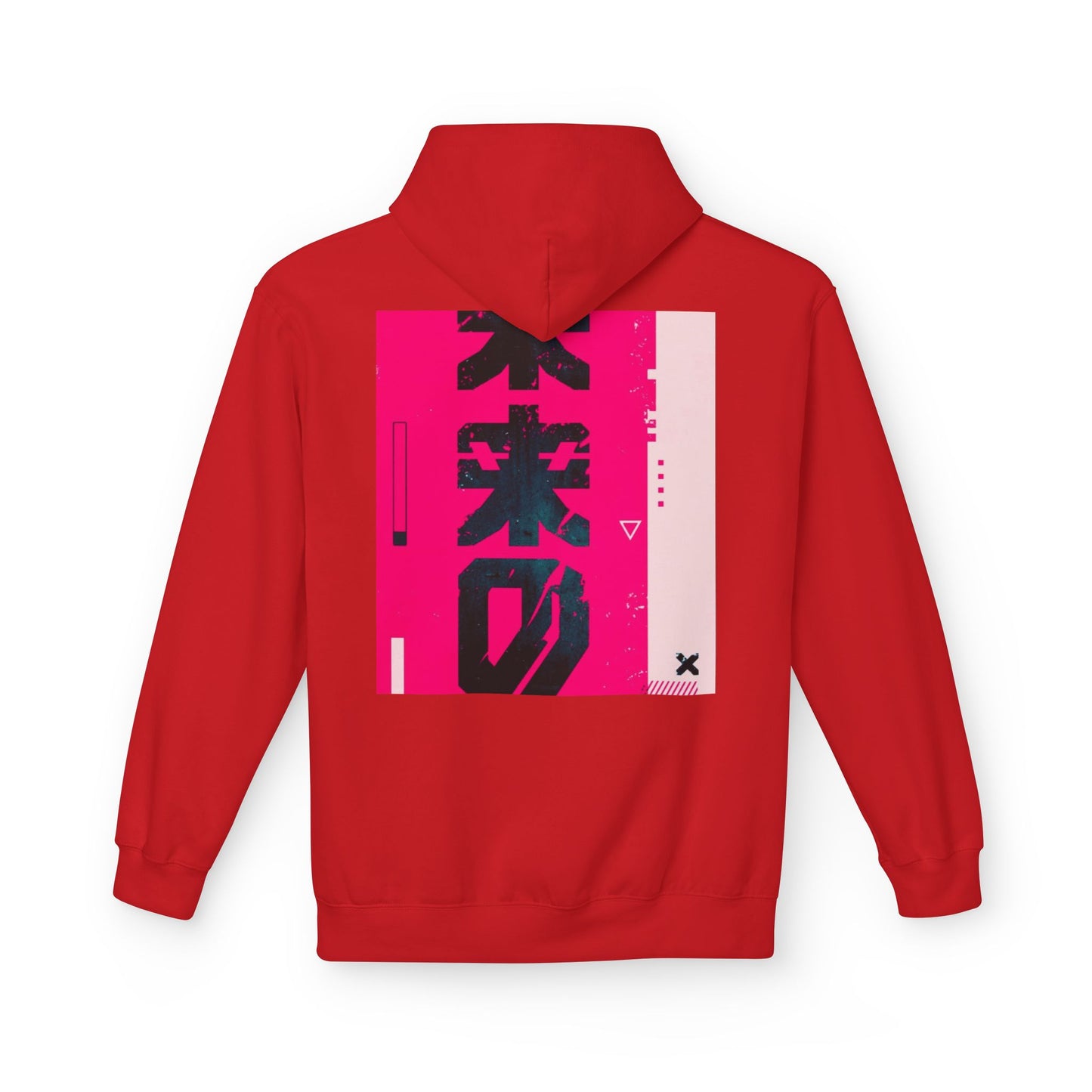 Hoodie • Neon Japanese Graphic "未来" Streetwear Pullover