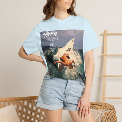 Surf Photo Tee — Vintage Surfer Graphic T-Shirt