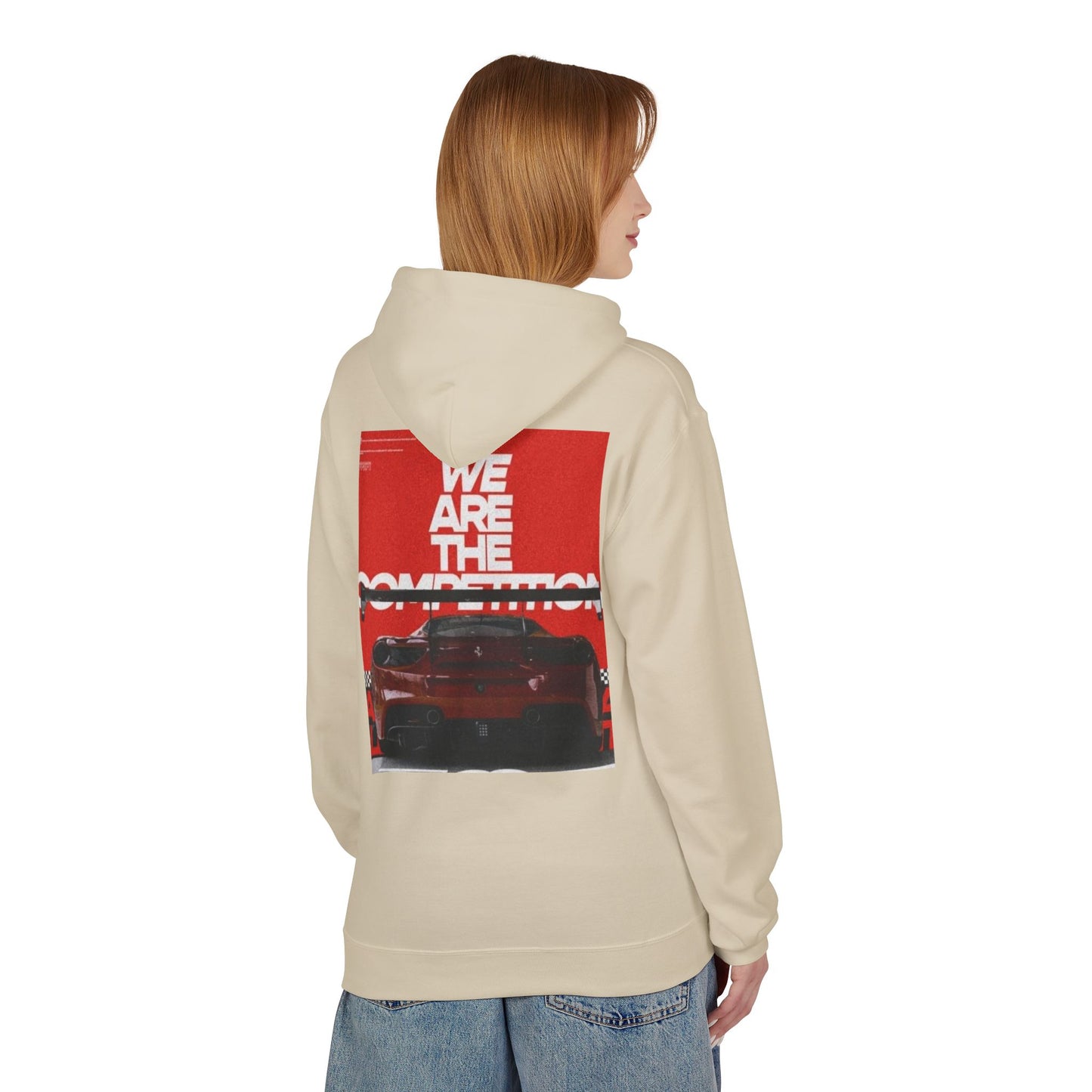 Unisex Fleece Hoodie - 'We Are The Competition' Car Design