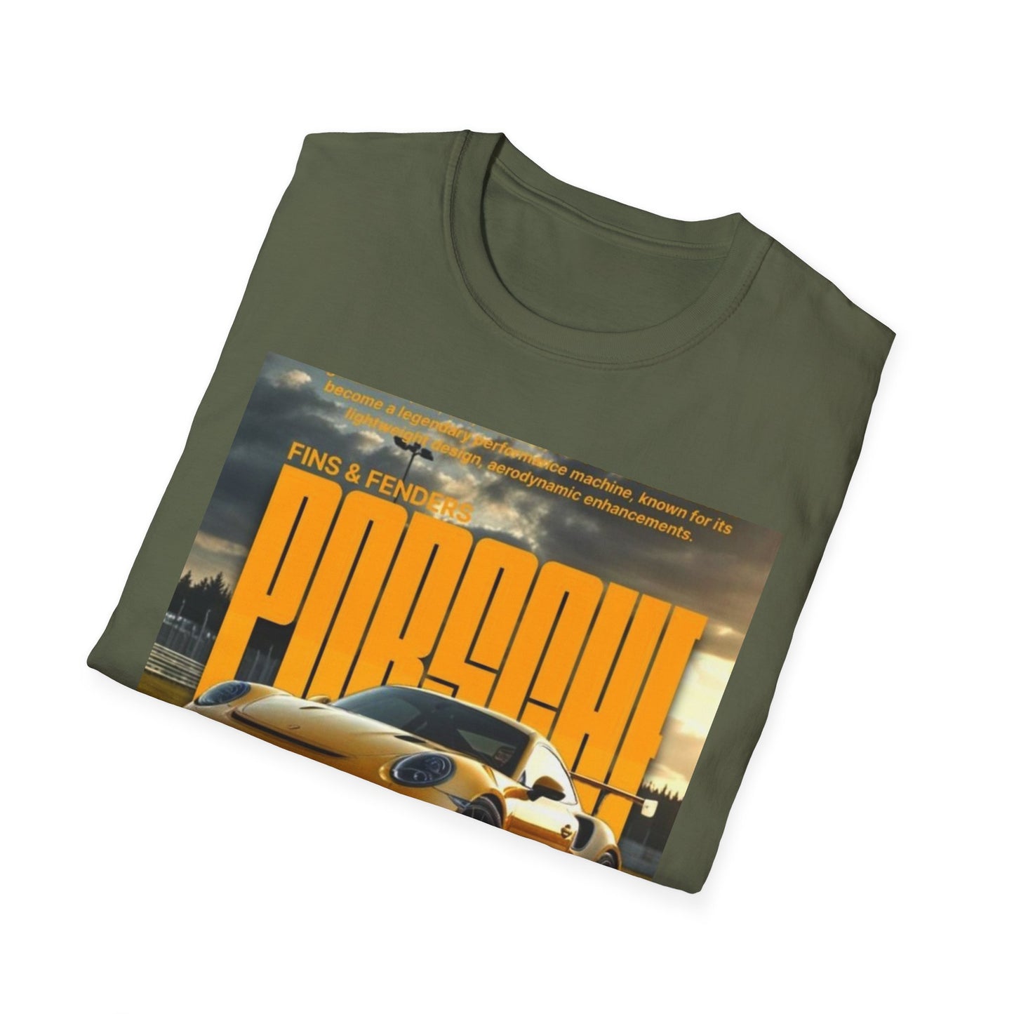 Vintage Porsche Graphic Unisex Softstyle T-Shirt