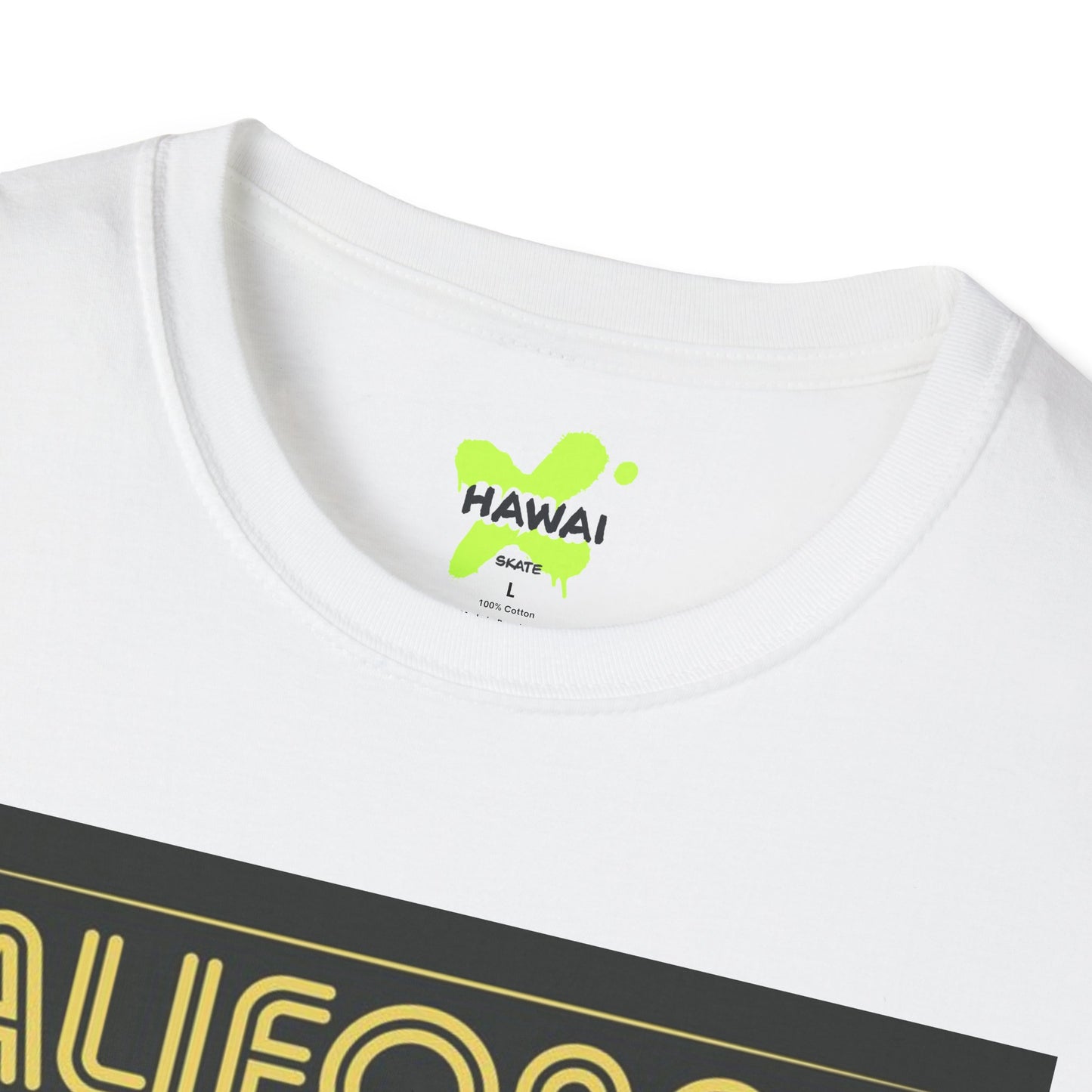 California Sunset Vintage T-Shirt | Unisex Softstyle Tee with Retro Car Design