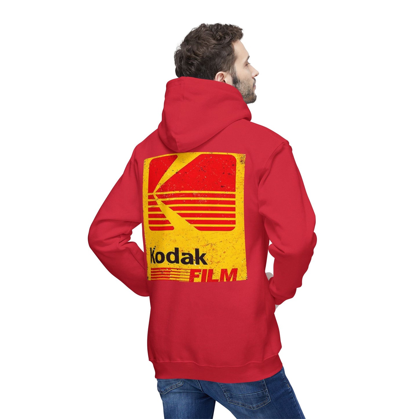 Retro Kodak Film Unisex Hooded Sweatshirt - Vintage Style Graphic Hoodie