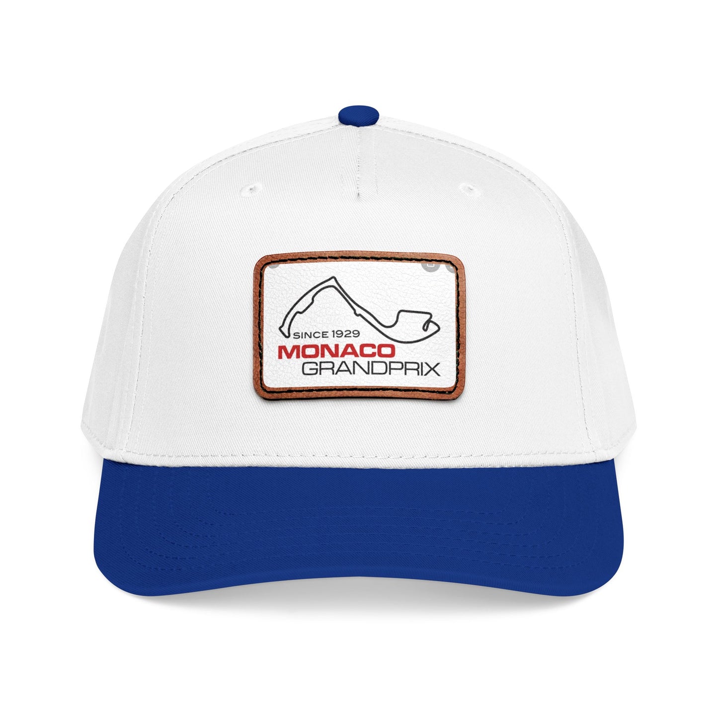 Monaco Grand Prix Leather Patch Baseball Cap