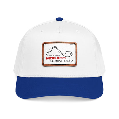 Monaco Grand Prix Leather Patch Baseball Cap