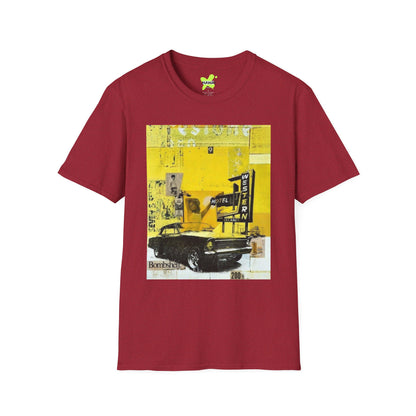 Retro Graphic Unisex Softstyle T-Shirt - Vintage Western Vibes
